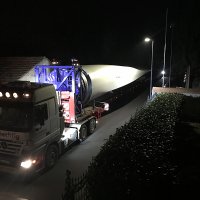 Windflügeltransport